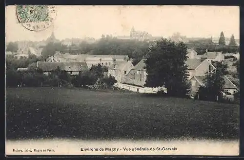 AK St. Gervais, Vue générale de St-Gervais