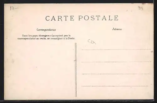 AK Sannois, La Butte, vue de la Chaumière