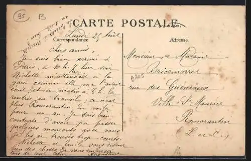 AK Saint-Ouen, Le Petit Château, l`Entrée et les Communes