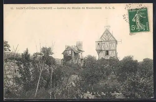 AK Saint-Ouen-l`Aumone, Jardins du Moulin de Maubuisson