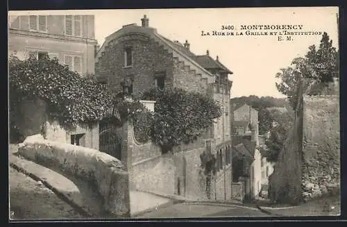 AK Montmorency, La Rue de la Grille et l`Institution