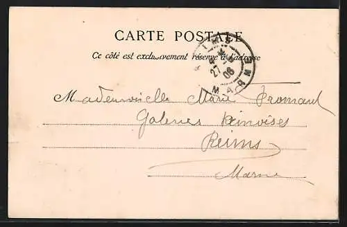 AK La Frette, Vue sur la Seine, prise du petit Chemin de la Station