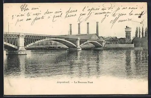 AK Argenteuil, Le Nouveau Pont