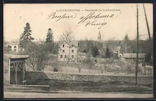 AK Louveciennes, Panorama de Louveciennes