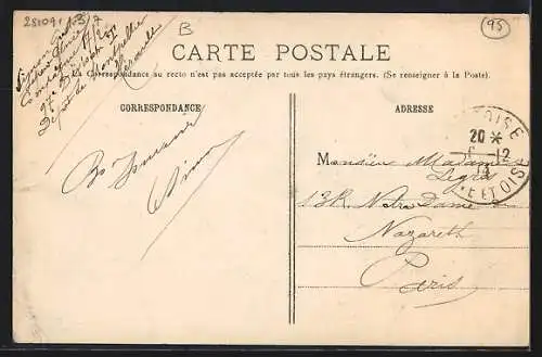 AK Stors, Guerre de 1914, Le Pont de Bateaux entre Mériel et l`Isle-Adam