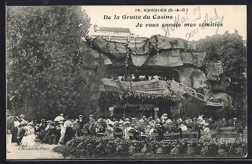 AK Enghien, De la Grotte du Casino, ambiance conviviale et élégante