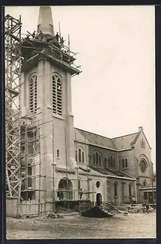 AK Sannois, Souvenir de la bénédiction de l`église le 13 janvier 1935