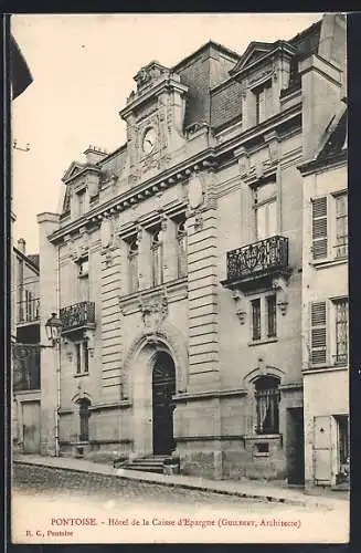 AK Pontoise, Hôtel de la Caisse d`Épargne par l`architecte Guilbert