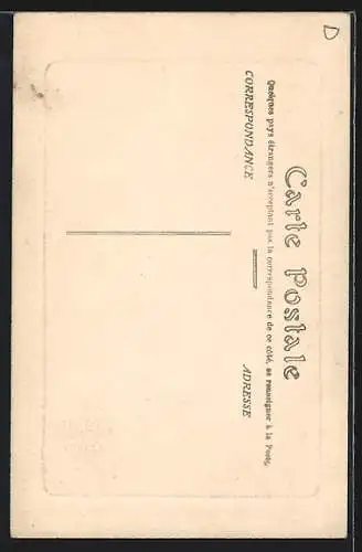 AK Pontoise, Escalier du Général Leclerc et vue sur l`église