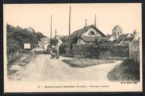 AK Saint-Ouen-l`Aumône, Passage à niveau