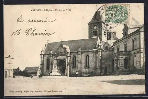AK Marines, L`Église et L`Hôtel de Ville