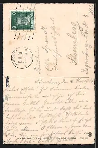 Künstler-AK Pauli Ebner: Mädchen schmollt, Jüngling überlegt was er ihr angetan hat