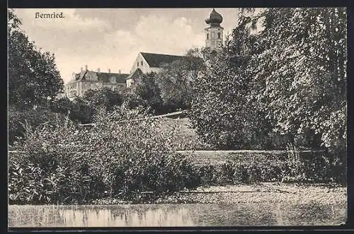 AK Bernried / Starnberger See, idyllische Teilansicht