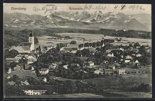 AK Ebersberg / Obb., Totalansicht