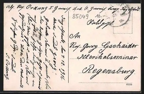 AK Ingolstadt, Strasse am Rathausplatz mit Passanten