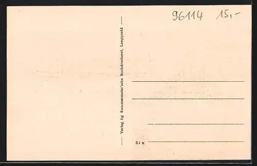 AK Adlhausen, Totalansicht mit Brauerei Kraus