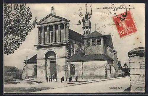AK Troyes, Église Saint-Martin