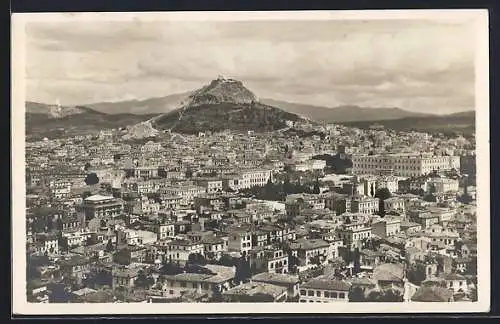 AK Athen, Lykabettos, Generalansicht