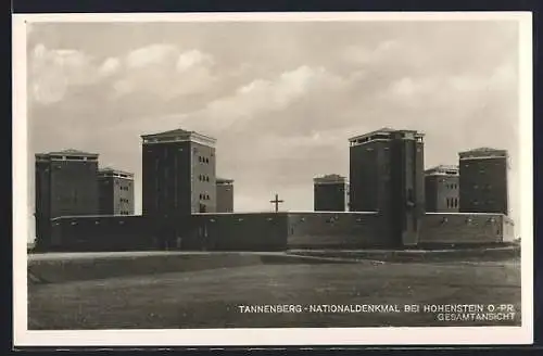 AK Hohenstein, Tannenberg-Nationaldenkmal, Gesamtansicht