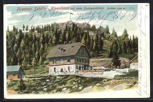 AK Schottwien, Sonnwendstein, Friedrich Schüler-Alpenhaus