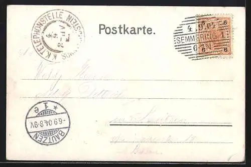 AK Schottwien, Sonnwendstein, Friedrich Schüler-Alpenhaus