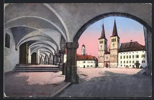 AK Berchtesgaden, Stiftskirche