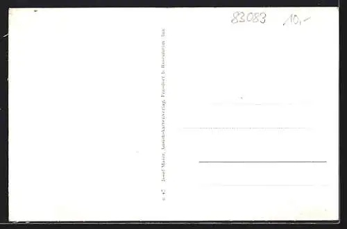 AK Riedering / Inn, Ortsansicht gegen Hochries