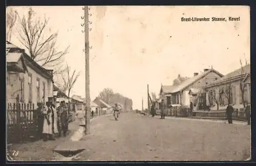 AK Kowel, Partie in der Brest-Litowsker Strasse