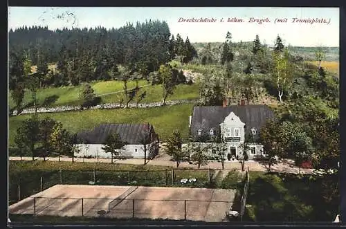 AK Breitenbach, Gasthaus Dreckschänke, Gesamtansicht