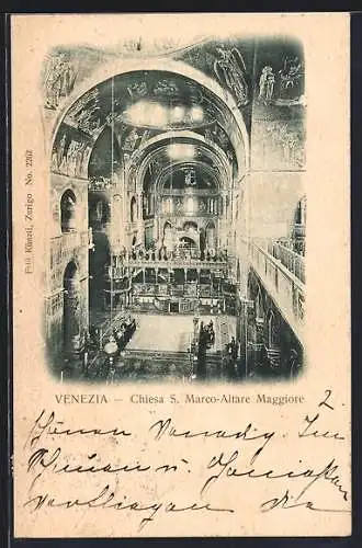 AK Venezia, Chiesa S. Marco, Altare Maggiore