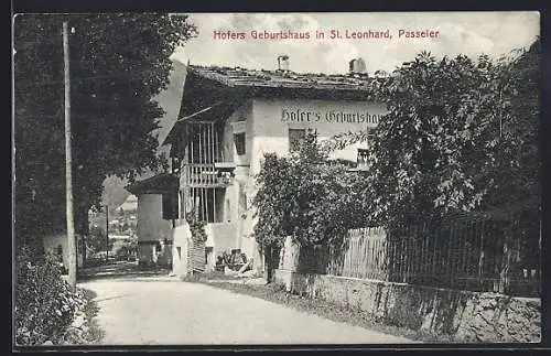 AK St. Leonhard, Hofers Geburtshaus