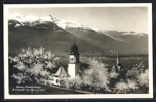 AK Schaan, Duxkapelle mit Alviergruppe