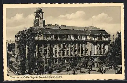 AK Litzmannstadt, Deutsches Gymnasium