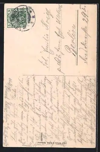 AK Belgern, Roland am Rathaus zu Belgern