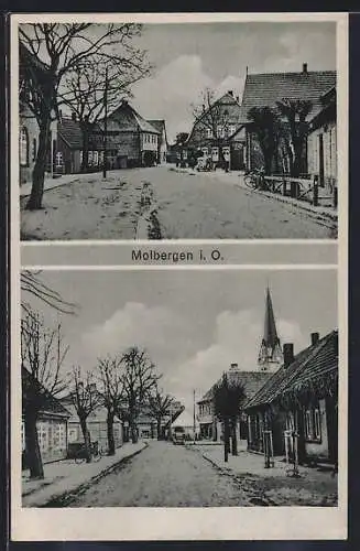 AK Molbergen, Strassenpartien