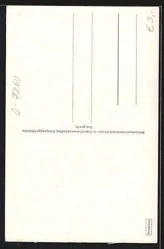 AK Oschatz, An der alten Stadtmauer