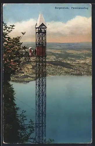 AK Bürgenstock, Personenaufzug