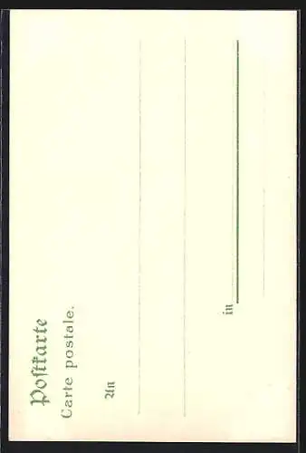 Lithographie Düsseldorf, Industrie-, Gewerbe- und Deutsch-Nationale Kunst-Ausstellung 1902, Hauptgebäude