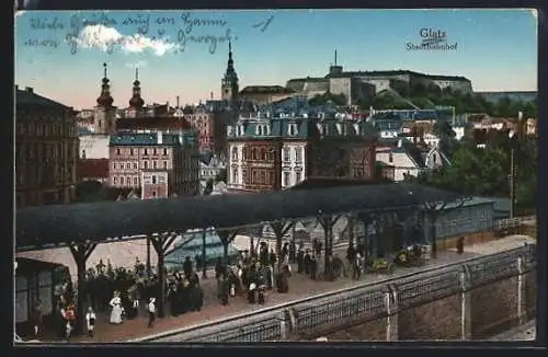AK Glatz, Stadtbahnhof