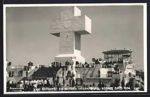 AK Buenos Aires, XXXII Congreso Eucaristico Internatcional 1934