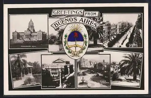 AK Buenos Aires, Congress Hall, Plaza Victoria, Palermo Park