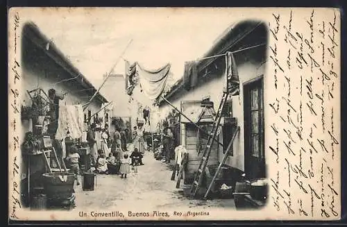 AK Buenos Aires, Un Conventillo
