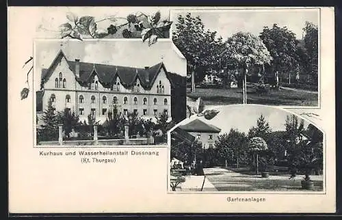 AK Dussnang /Thurgau, Kurhaus und Wasserheilanstalt