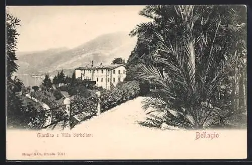 AK Bellagio, Giardino e villa Serbelloni