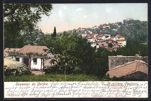 AK Gastouri /Corfou, Le village