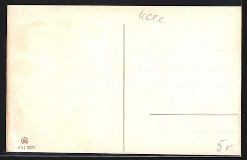 AK Düsseldorf, Rheinpartie mit Mutter und Kind