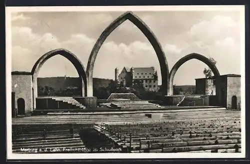 AK Marburg a. d. Lahn, Freilichtbühne im Schlosspark