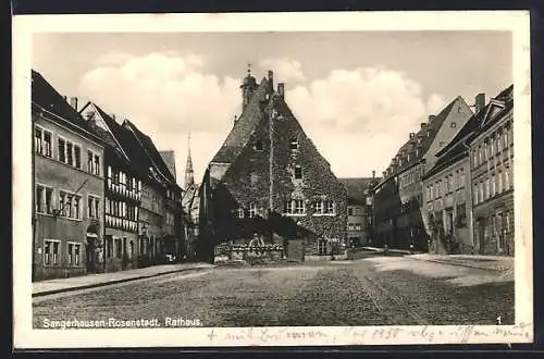 AK Sangerhausen-Rosenstadt, Rathaus
