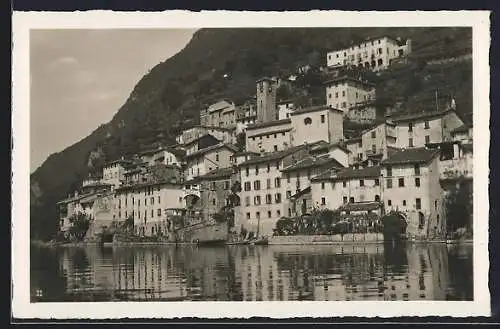 AK Gandria, Ortspartie am Lago di Lugano