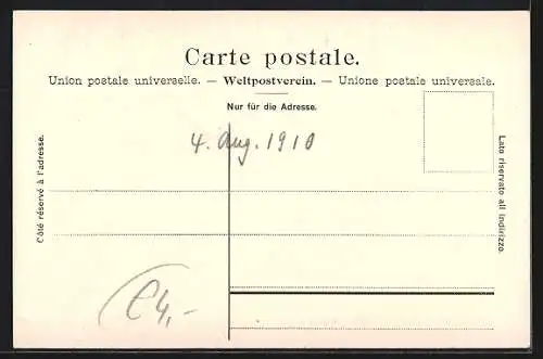 AK Guttannen, Partie an der Kirche